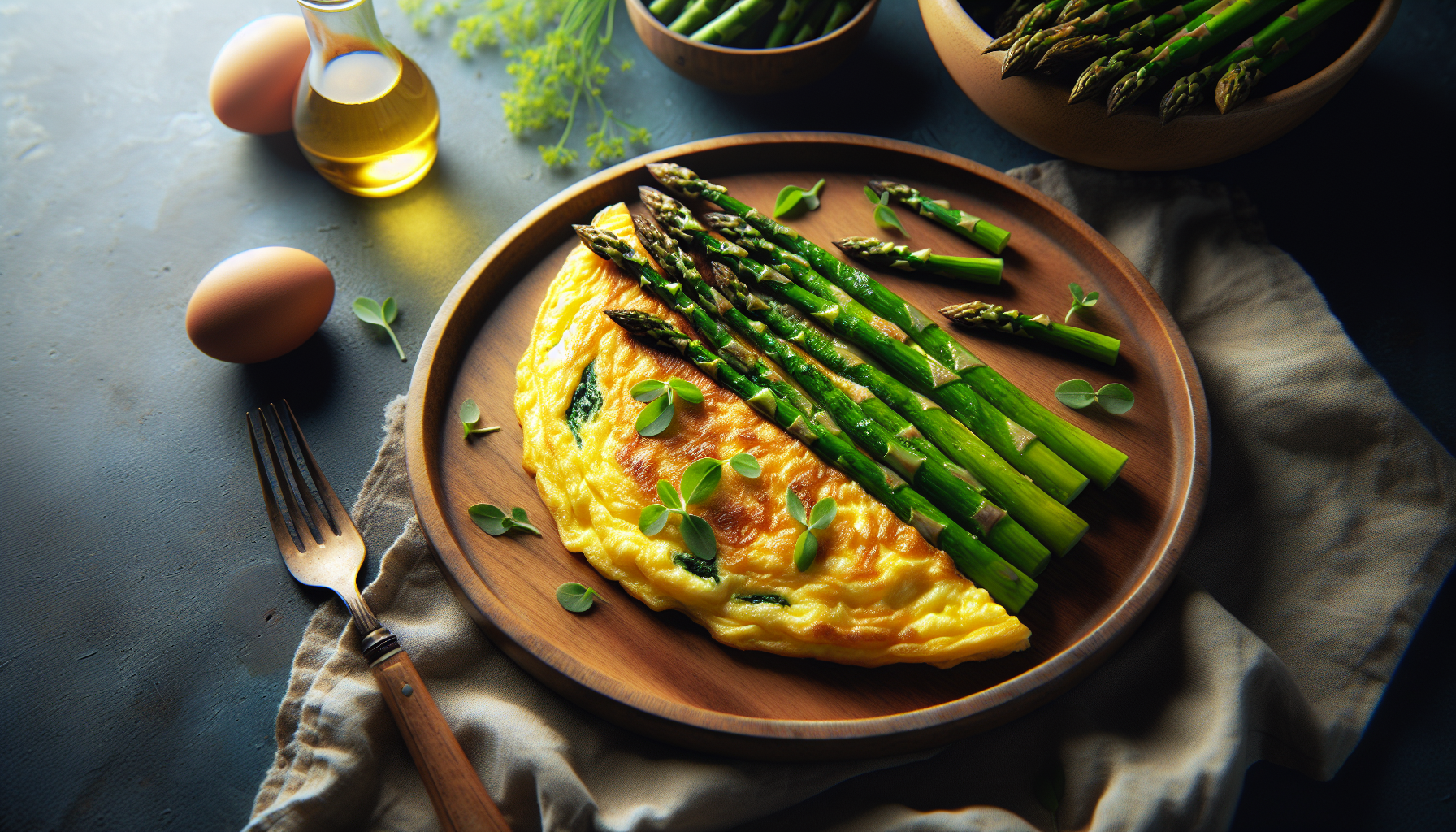 asparagi in frittata